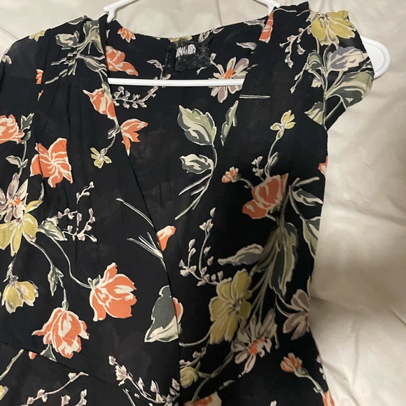 Reformation Dime Floral Mini Wrap Dress size small - Picture 4 of 8